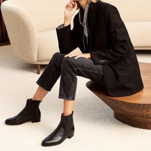 Flattered Black Ankle Boots